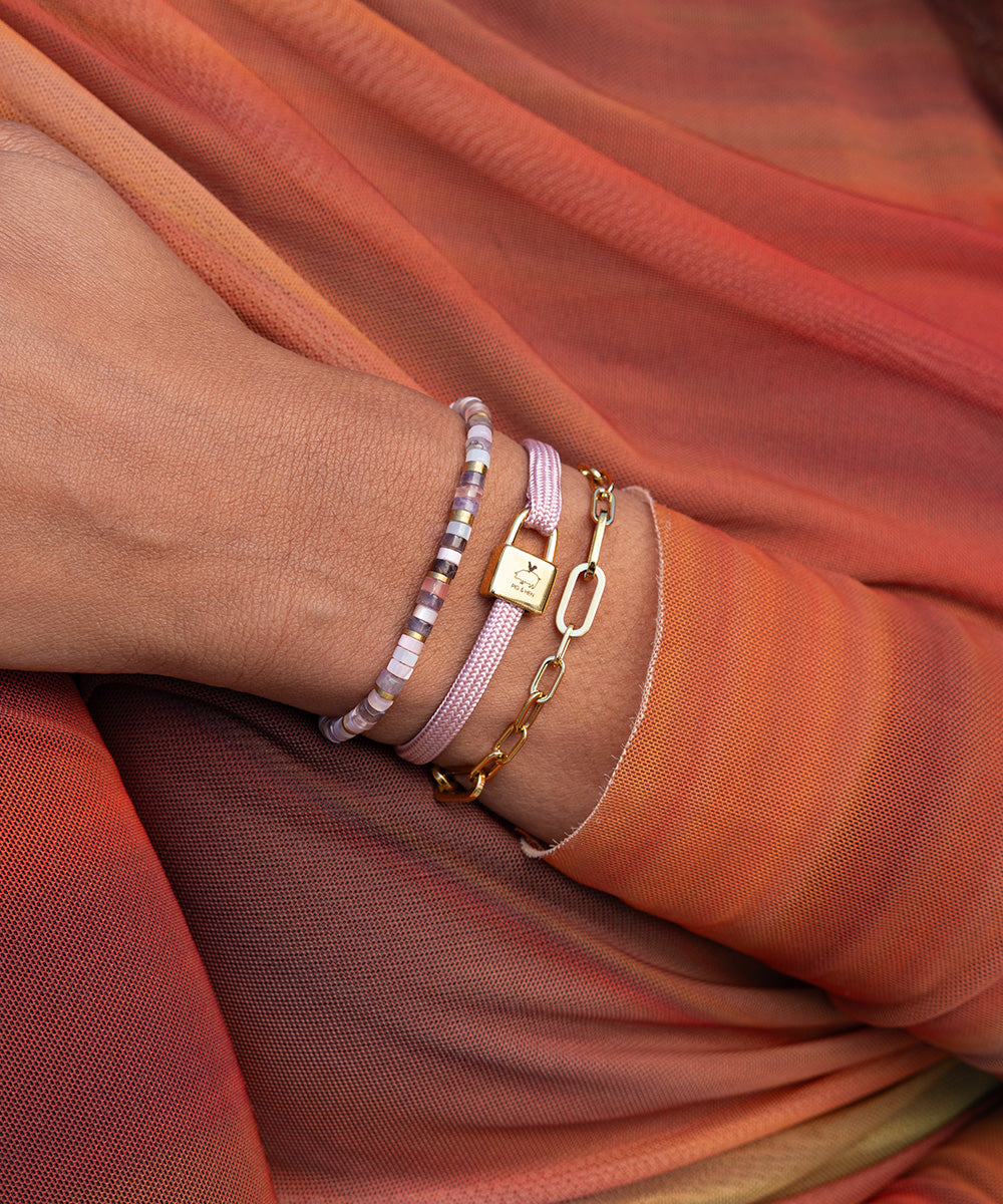 Billy Dusty Pink | Gold