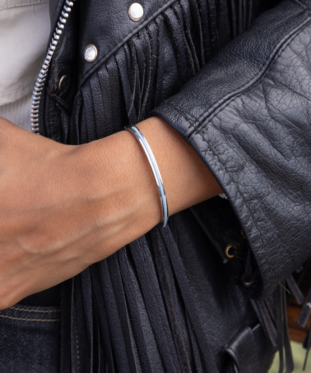 Maya Lou Arctic Blue | Silver