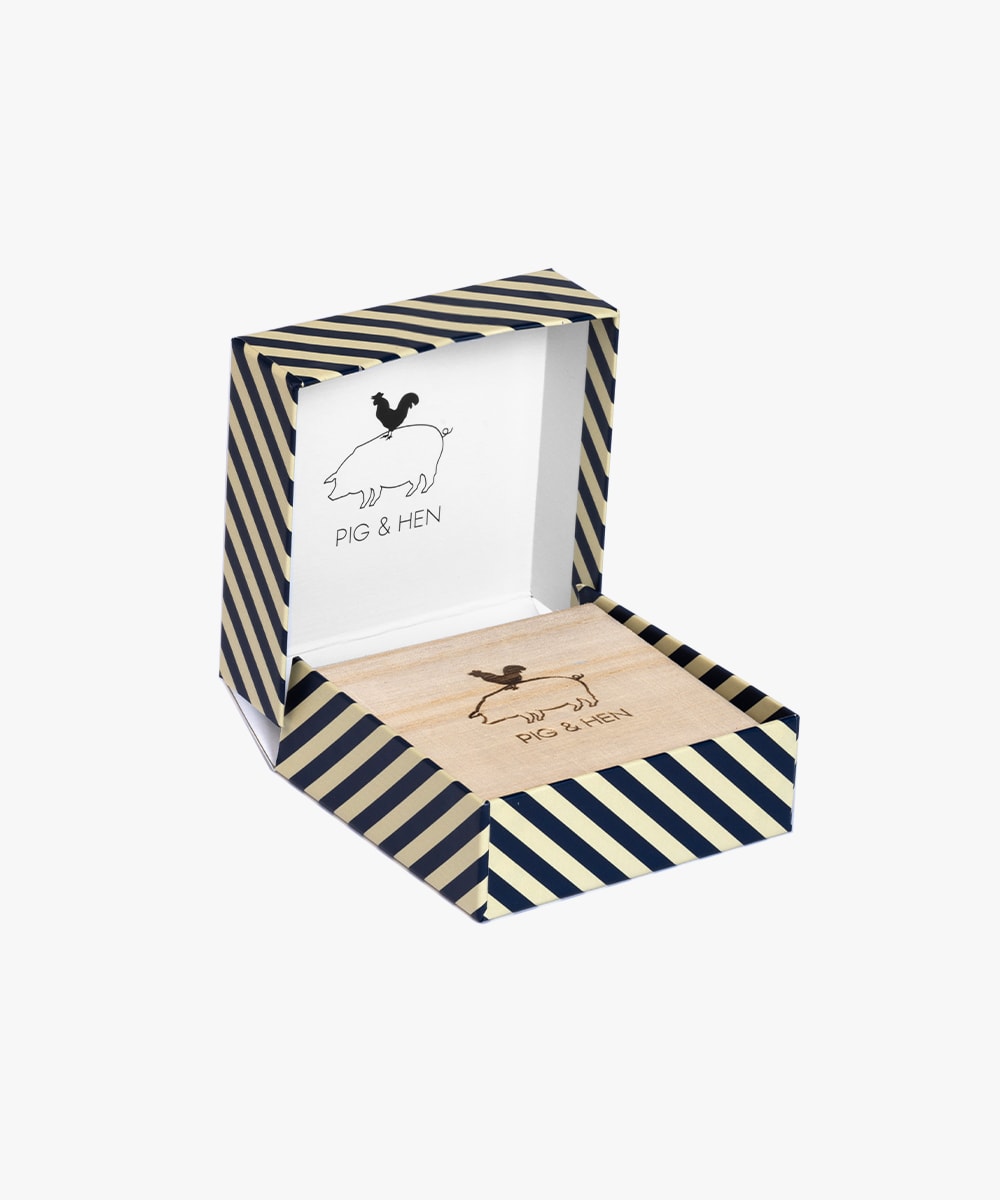 Single Giftbox | Navy-Sand