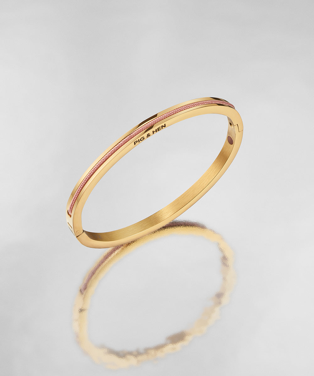 Maya Lou Dusty Pink | Gold