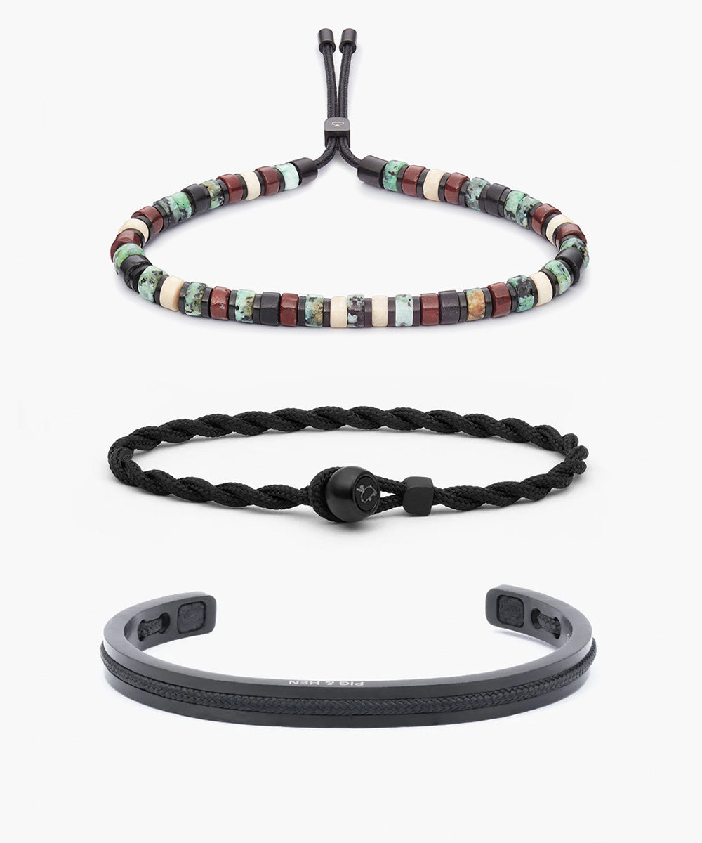 Brontide 4mm Reykjavik & Easy Ed Black & Navarch 6mm Set