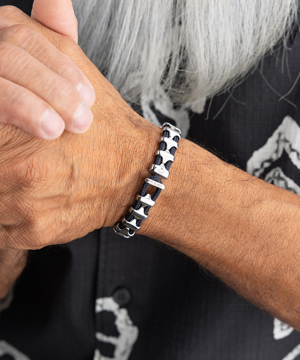 Bold Bob Navy | Silver