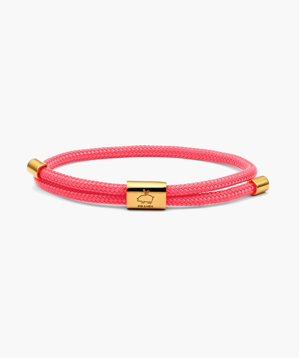 Lewis Neon Pink | Gold