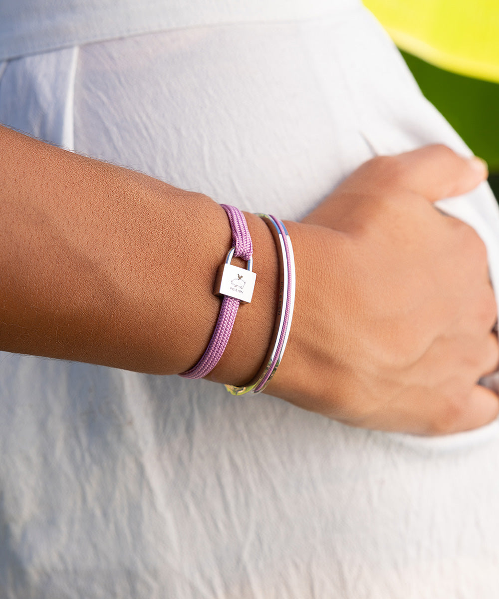 Maya Lou Lilac Purple | Silver