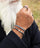 Striato & Brontide 6mm Turin & Wrap Ring Set