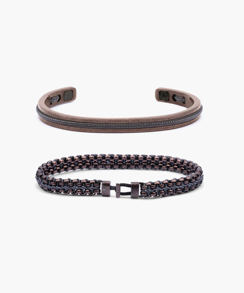 Catena Venetian 7mm Slate Gray & Navarch 6mm Set