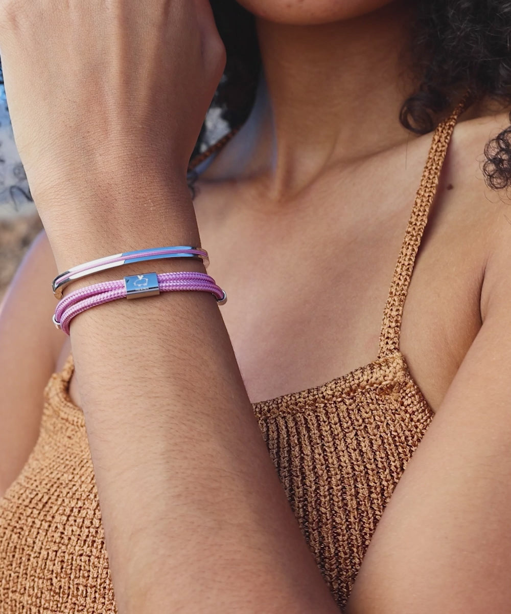 Lewis Lilac Purple | Silver