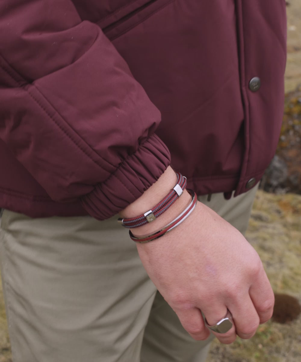 Navarch 6mm Velvet Red | Silver