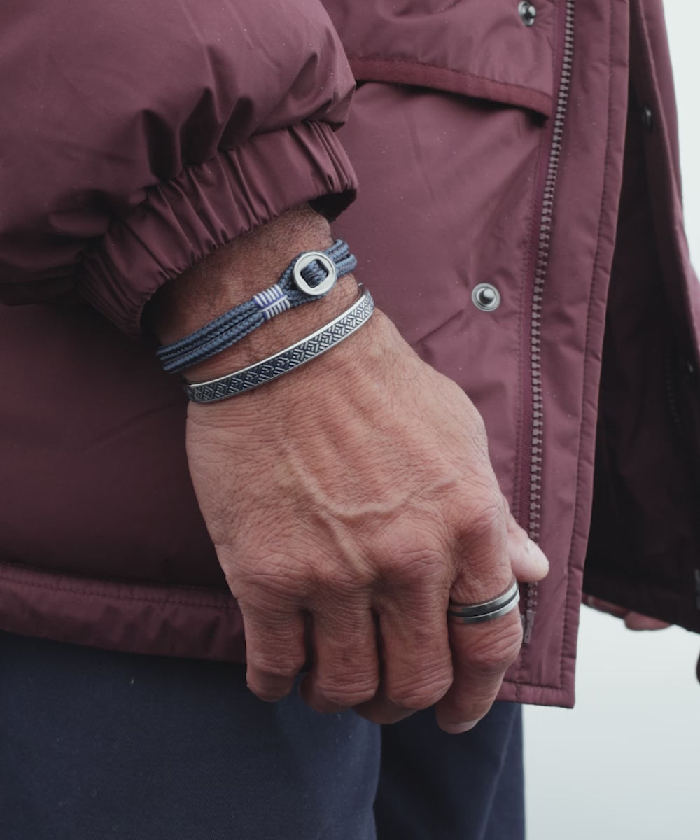 Don Dino Slate Gray - Ash Blue | Silver