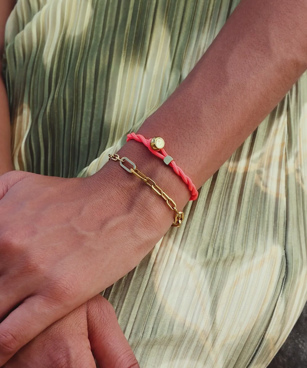 Ed Neon Pink & Julie Gold